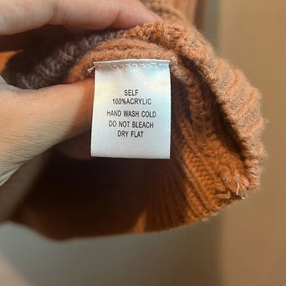 Cotton Candy LA women’s small / medium turtleneck sweater chunky knit comfy - Picture 4 of 4